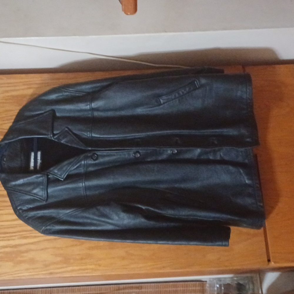 Men's 3/4 Leather Jacket